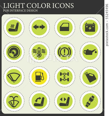 Car interface sign Car interface sign 55245496