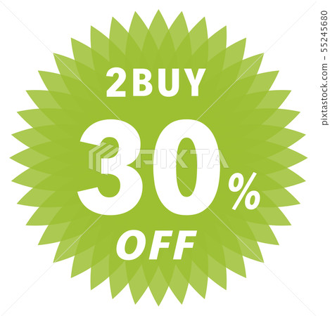 2BUY 30% OFF label 2BUY 30% OFF label 55245680