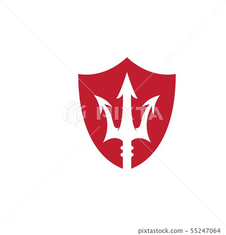 Trident Logo Template vector icon Trident Logo Template vector icon 55247064