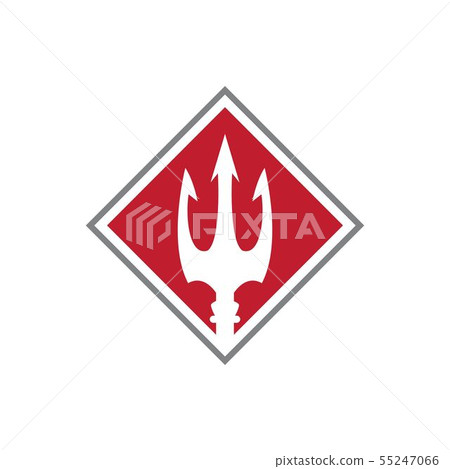 Trident Logo Template vector icon Trident Logo Template vector icon 55247066