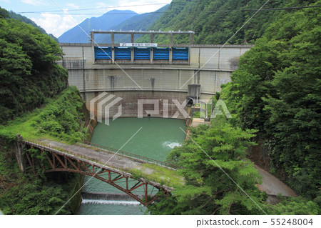 Inunaku Dam Shinano River water system Yodogawa Inunaku Dam Shinano River water system Yodogawa 55248004