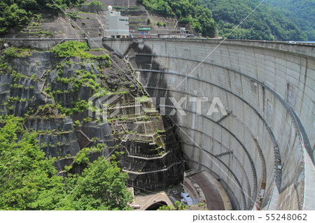 Nagawa Pass Dam Shinano River water system Yodogawa 55248062