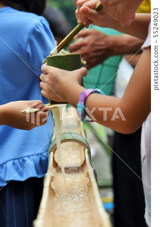 Handmade Nagashi Somen, a memory of a summer day made by parents and children! Izumi City, Kagoshima Prefecture Handmade Nagashi Somen, a memory of a summer day made by parents and children! Izumi City, Kagoshima Prefecture 55249023