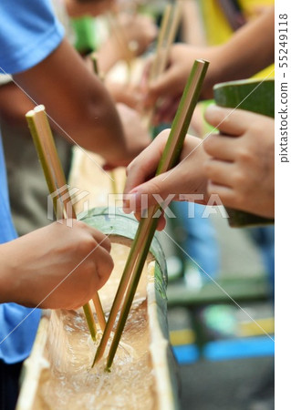 Handmade Nagashi Somen, a memory of a summer day made by parents and children! Izumi City, Kagoshima Prefecture Handmade Nagashi Somen, a memory of a summer day made by parents and children! Izumi City, Kagoshima Prefecture 55249118