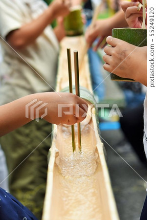 Handmade Nagashi Somen, a memory of a summer day made by parents and children! Izumi City, Kagoshima Prefecture Handmade Nagashi Somen, a memory of a summer day made by parents and children! Izumi City, Kagoshima Prefecture 55249120