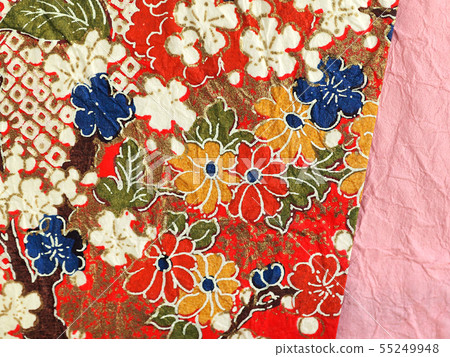 日本紙Soto Yuzen手工日本紙紅色系列花/ Kanoko 日本紙Soto Yuzen手工日本紙紅色系列花/ Kanoko 55249948
