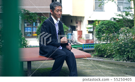 Lone mature man 55250405