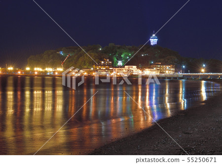 Enoshima night view 55250671