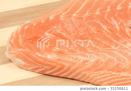 Salmon steak containing omega acids Salmon steak containing omega acids 55250811