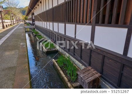 在島根（San的小京都）（Yorokan附近）挖掘Tsuwano Tonomachi街 55251267