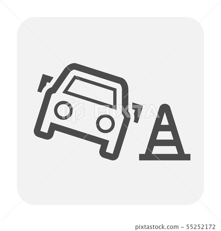 car test icon car test icon 55252172