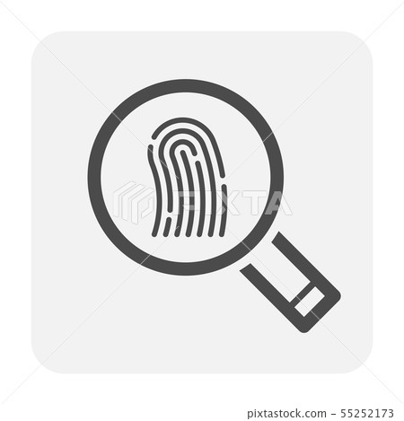 finger print icon finger print icon 55252173