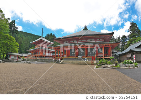 [Hieizan Enryaku-ji Temple Amido East Tower] (High Resolution Version) Sakamoto Honcho, Otsu City, Shiga Prefecture 55254151