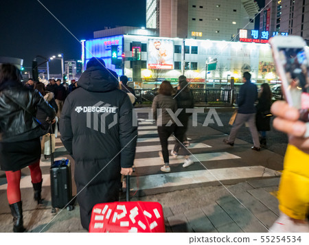 night view of Seoul night view of Seoul 55254534