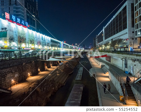 night view of Seoul night view of Seoul 55254552