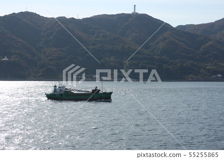 從船上看到的淡路島 從船上看到的淡路島 55255865