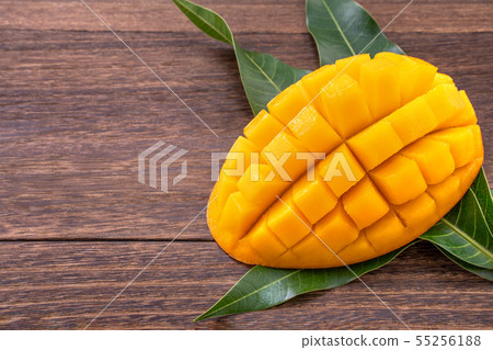芒果 水果 Design Summer Tendai Taiwan Fresh Mango Flat lay Mango Cut Mango 55256188