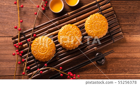 中秋節月餅蓋貝 55256378