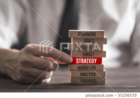 Strategy Concept 55256570