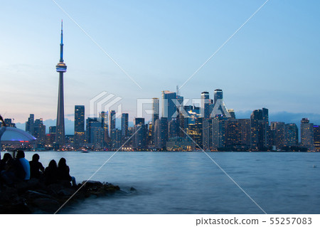 Toronto sunset 55257083