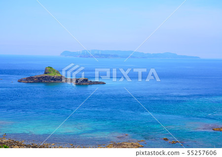 The sea of Iketsujima 55257606