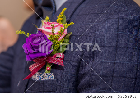 挖深藍色西洋新郎,胸花,結婚,再婚,結婚,婚禮,鮮花材料 挖深藍色西洋新郎,胸花,結婚,再婚,結婚,婚禮,鮮花材料 55258915