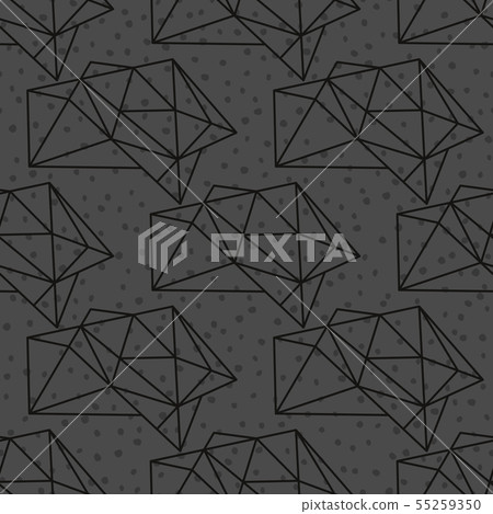 Geometric seamless pattern 55259350