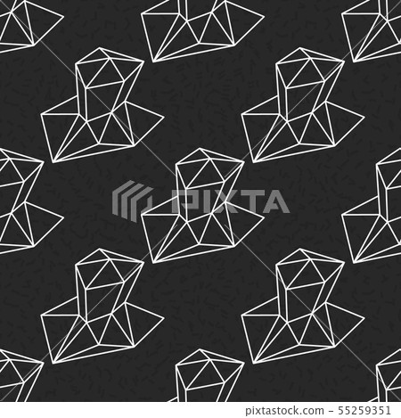 Geometric seamless pattern 55259351