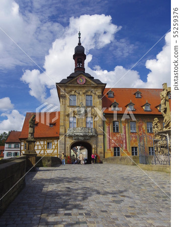 World Heritage Site Germany Bamberg Entrance to the Old Town World Heritage Site Germany Bamberg Entrance to the Old Town 55259376