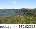 australia NSW blue mountains panoramic view australia NSW blue mountains panoramic view 55262338
