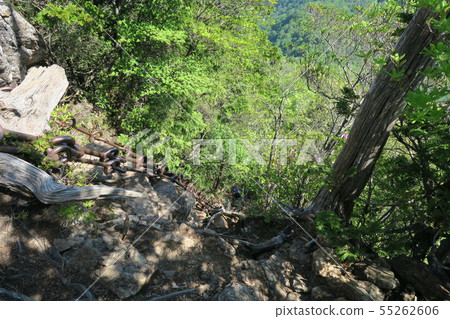 [日本100名名山]愛媛縣西條市石鎚山試煉鏈 55262606
