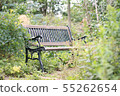 Green and bench 55262654