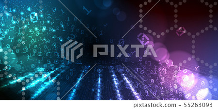 Artificial intelligence. Technology web Artificial intelligence. Technology web 55263093