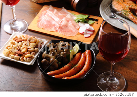 Party image Western food 55263197