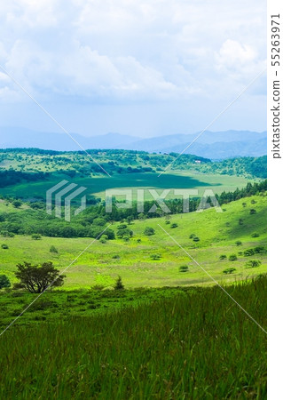 Landscape of Kuramayama Kogen (Summer): View of Yashima marshland from Mt. Zebra (man and woman Kurayama) Landscape of Kuramayama Kogen (Summer): View of Yashima marshland from Mt. Zebra (man and woman Kurayama) 55263971