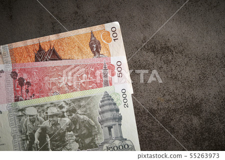 Cambodian new banknote 2000 Riel note 55263973