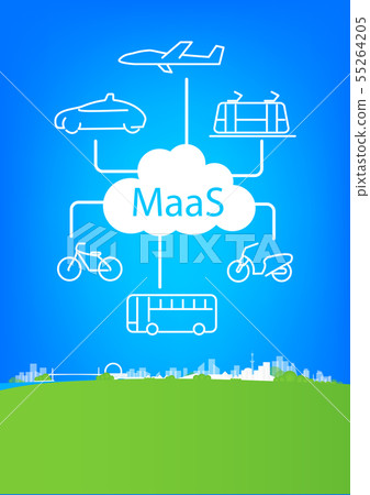 MaaS illustration 55264205
