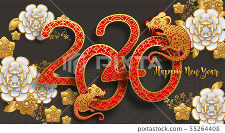 Chinese new year 2020. Chinese new year 2020. 55264408