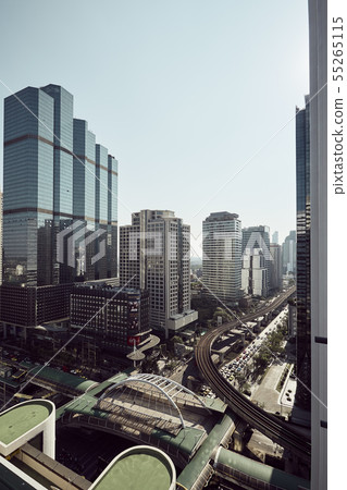 The modern buildings of the city skyscrapers 55265115