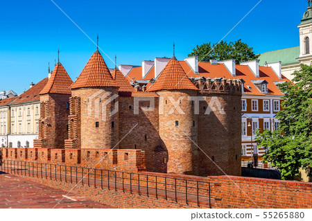 Warsaw, Poland Barbican or Barbakan Warsaw, Poland Barbican or Barbakan 55265880