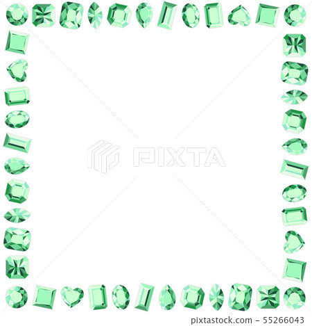 Frame of precious stones. Suitable for use in 55266043