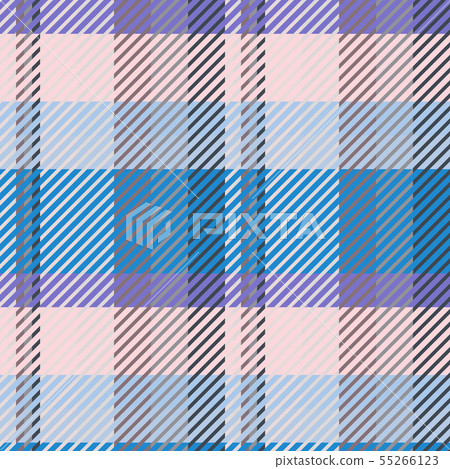 Plaid or tartan vector is background or texture in 55266123