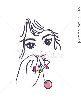 Vector Women Nail Nail Art Fashion Fashion Fashion Fashion Fashionable Beaute Vector Women Nail Nail Art Fashion Fashion Fashion Fashion Fashionable Beaute 55266536