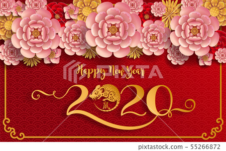 Chinese new year 2020. Chinese new year 2020. 55266872