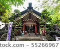 The worship hall of Koto Tenso Shrine, which is famous for the seven gods of Kameido 55266967