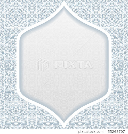 Background with traditional floral ornament Background with traditional floral ornament 55268707