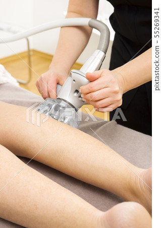 Vacuum slimming massage treatment at clinic Vacuum slimming massage treatment at clinic 55269341
