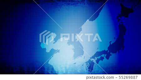 Banner / Background Material / East Asia and Japan (Korea / North Korea / China) / Cool / Blue / Business / Politics Banner / Background Material / East Asia and Japan (Korea / North Korea / China) / Cool / Blue / Business / Politics 55269887