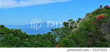 Muroran Earth觀點的Komagatake和Azalea的合作場景 55273201