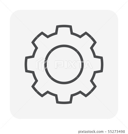 gear icon black gear icon black 55273498
